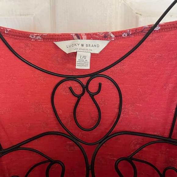 Lucky Brand Scarlet Floral Blouse - Picture 2 of 4